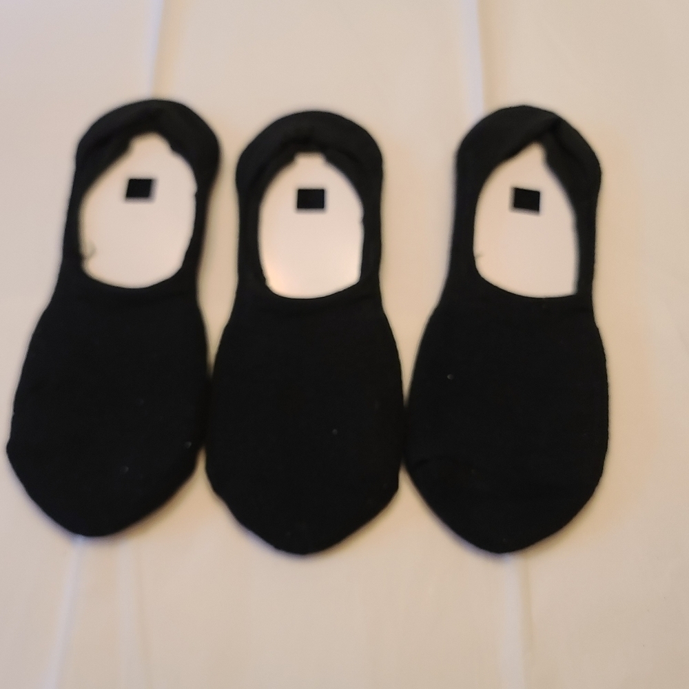 New 3 Pair Women's No Show Footie Socks